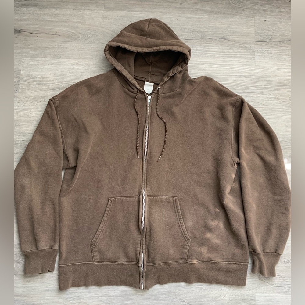 Brown Men's Hoodie Sweater